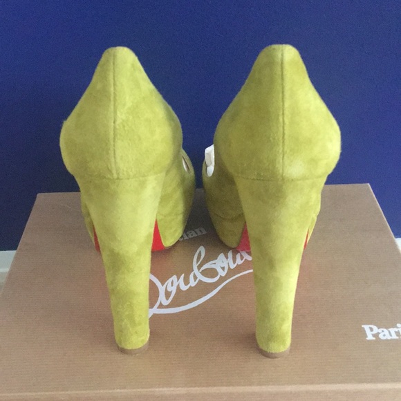 Christian Louboutin Suede Heel - Picture 3 of 6